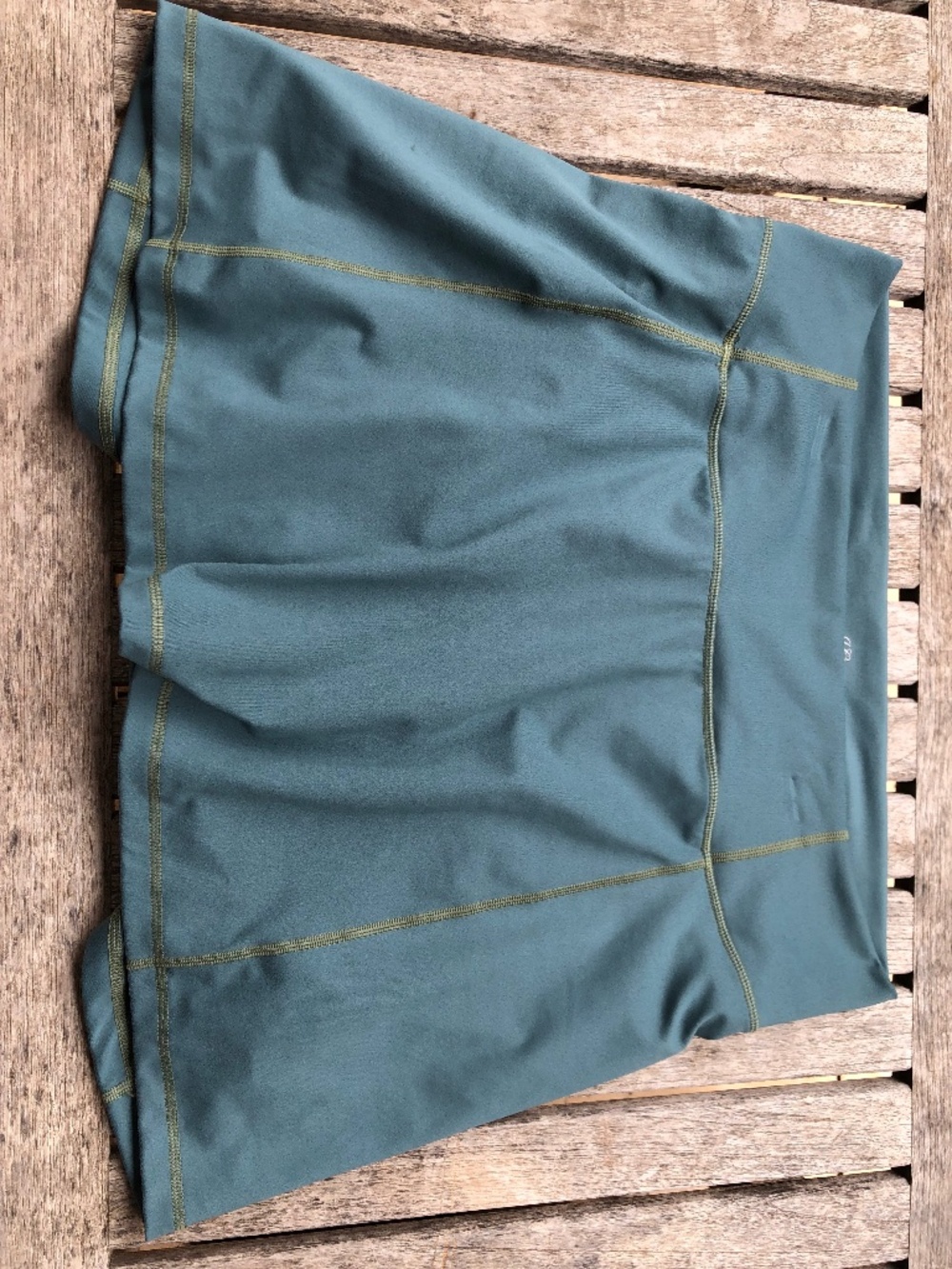 J Crew Skort, Size XL, Barely Worn, Like New, Bluish-Greenish-Grayish color